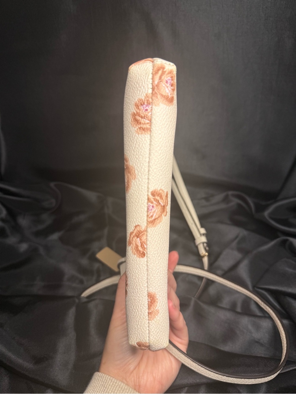 Coach Slim Crossbody with Floral Print and Hangtag EUC - Picture 6 of 13